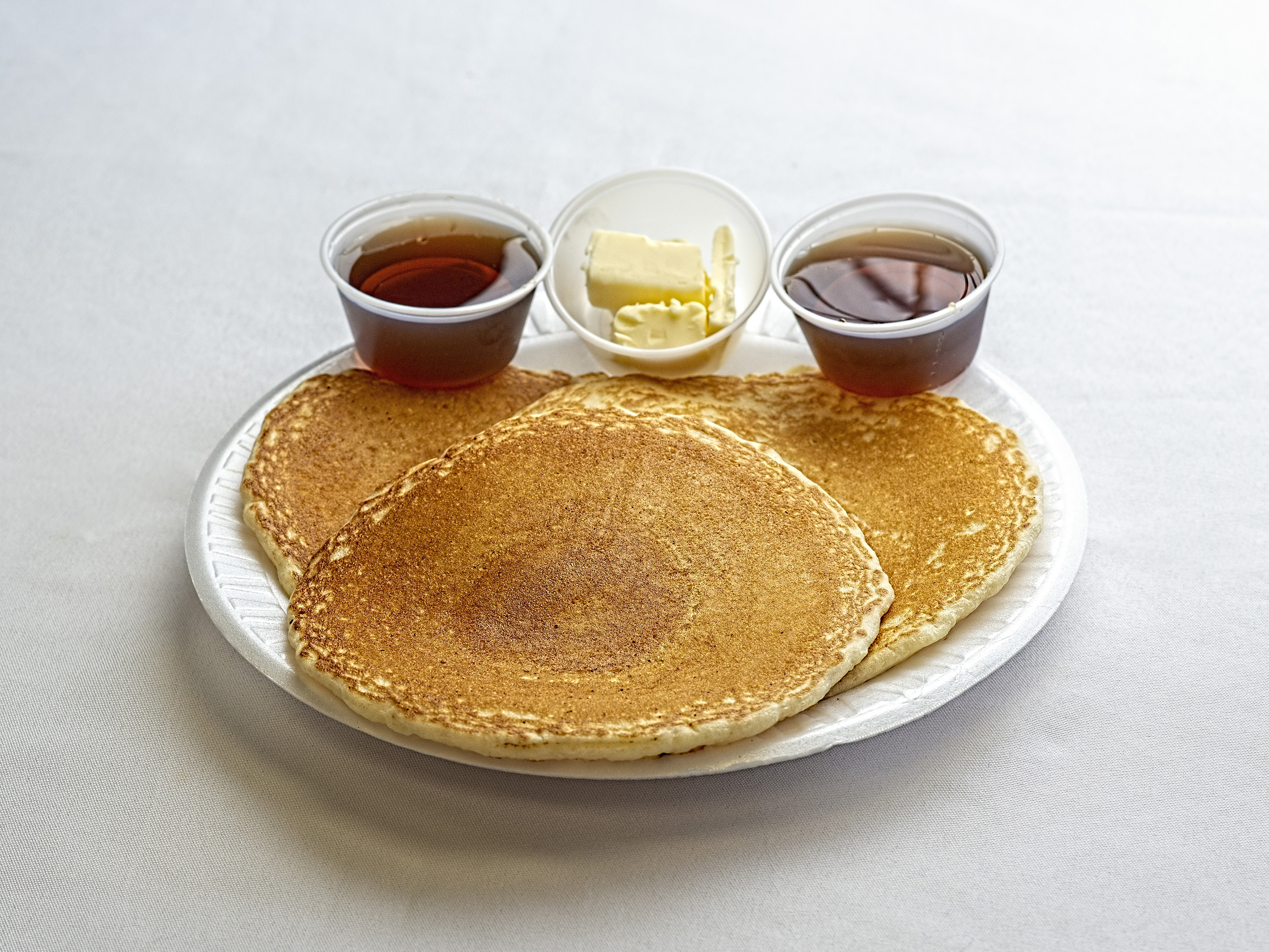 Order Plain Pancakes food online from Hot Bagels Abroad store, Clifton on bringmethat.com