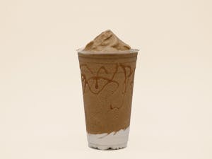 Order White Chocolate Caramel Frappe food online from Goffees store, Houston on bringmethat.com