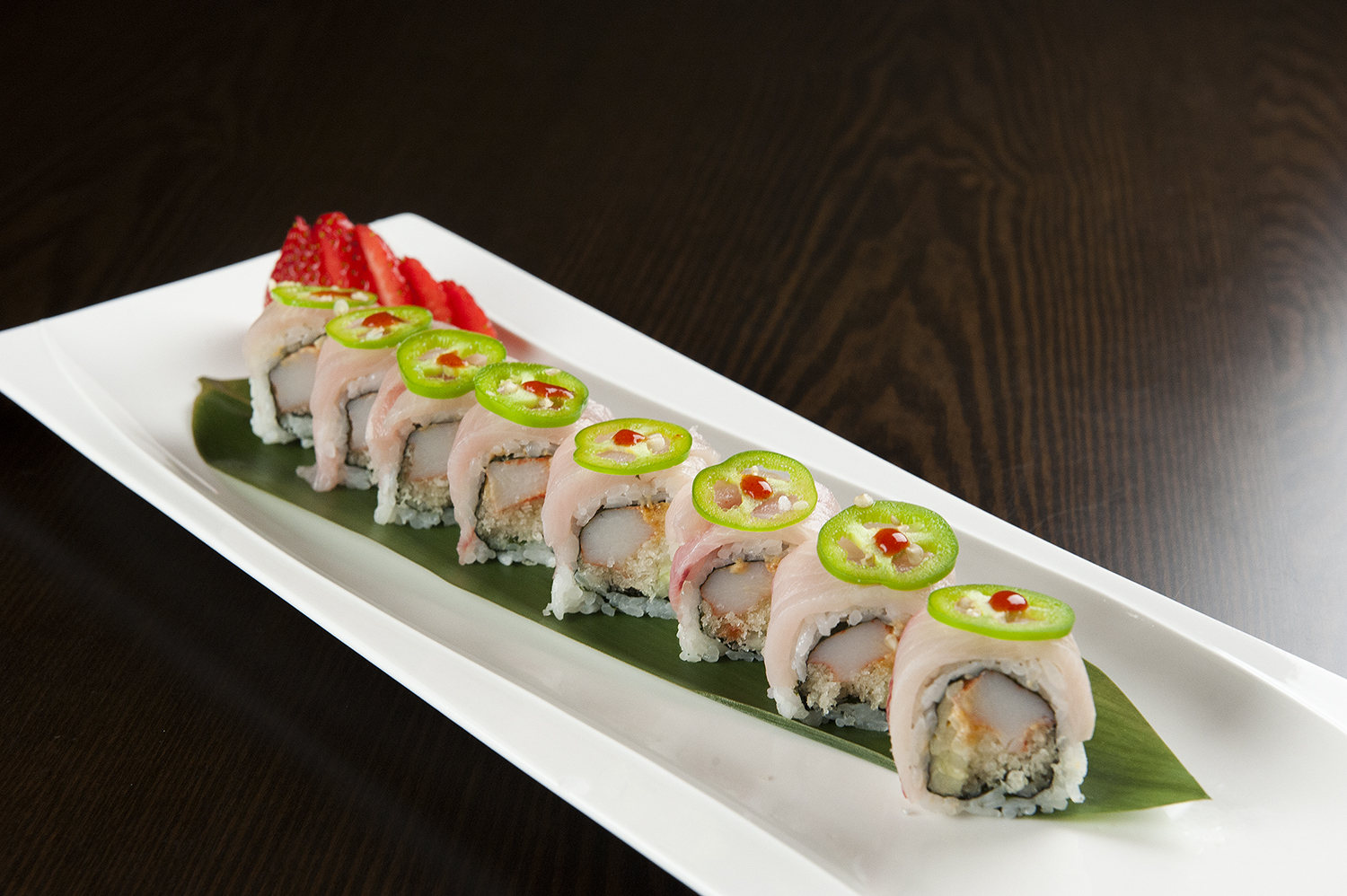 Order Amazing Yellowtail Roll food online from Aya sushi store, New York on bringmethat.com
