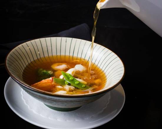 Order Seafood Hot and Sour Soup food online from Fushimi Japanese Cuisine store, Brooklyn on bringmethat.com