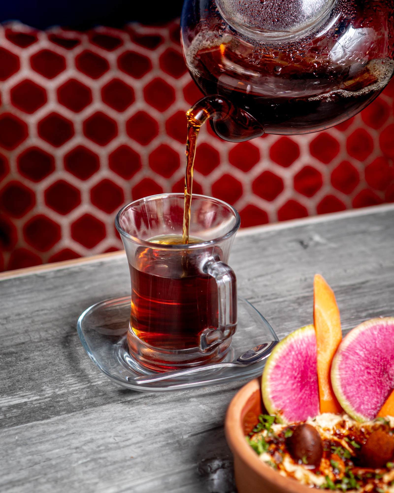 Order Turkish Tea food online from Laila Mediterranean Cafe & Grill store, West New York on bringmethat.com