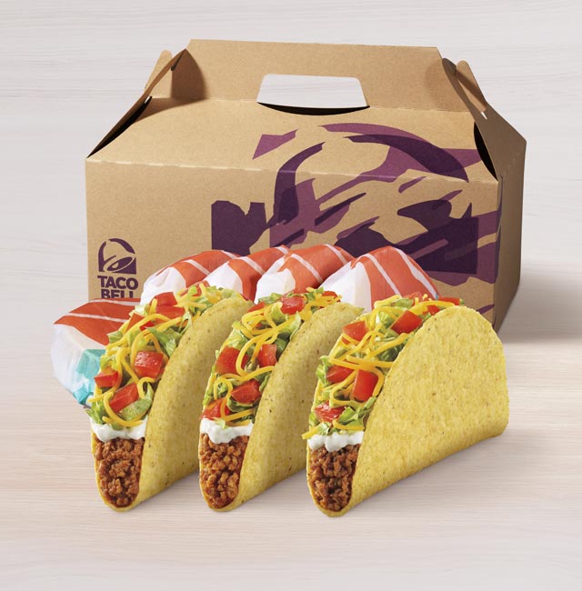 Order Supreme Taco Party Pack food online from Taco Bell store, Bloomington on bringmethat.com