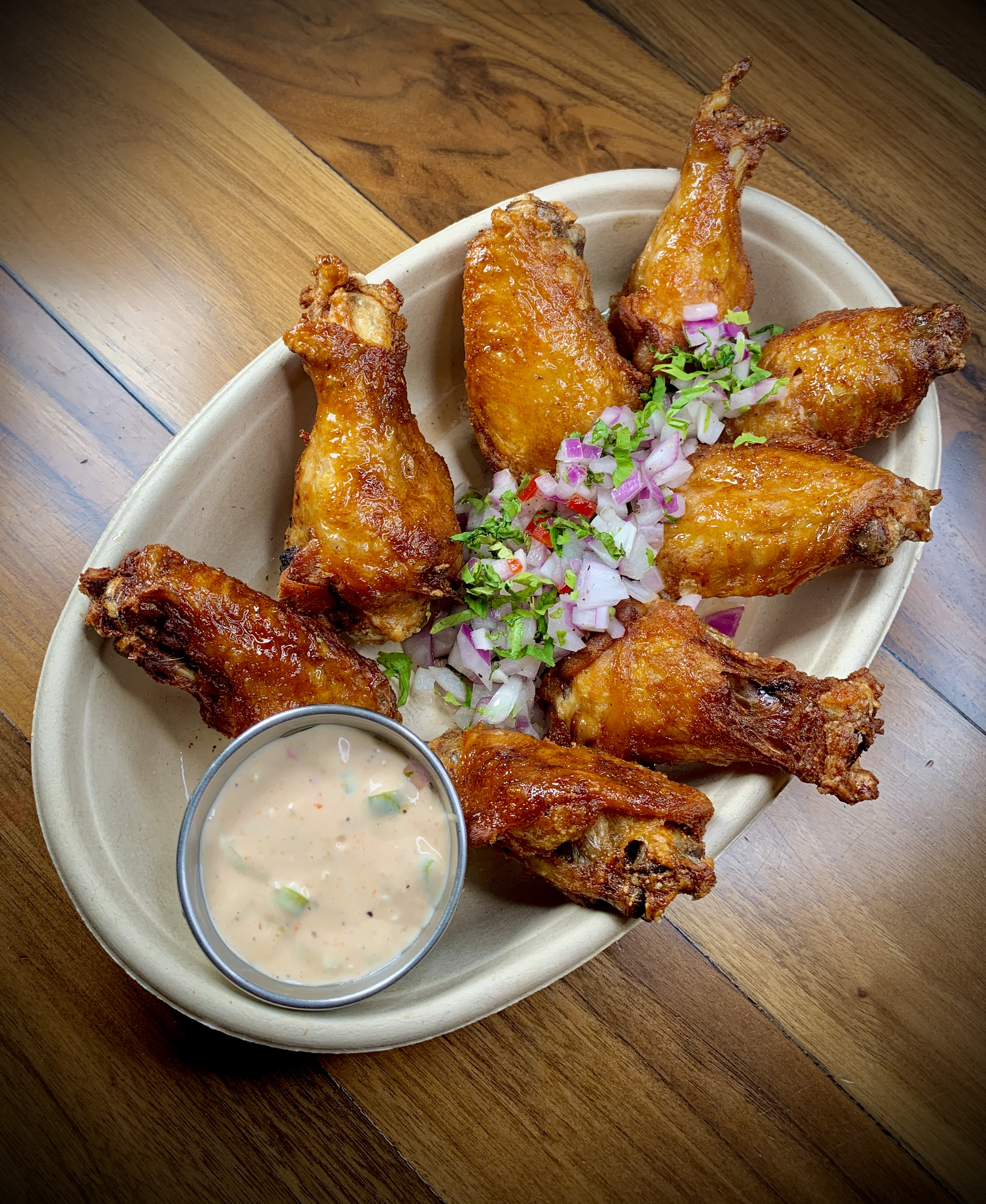 Order Wings a la Limena (Best in Town) food online from Aji Limo store, Ossining on bringmethat.com