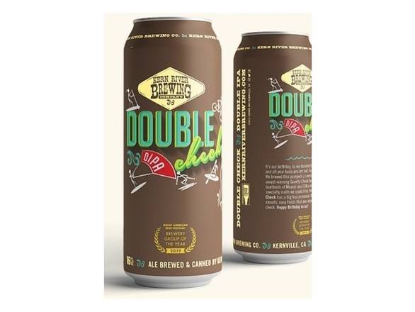 Order Kern River Double Check DIPA - 4x 16oz Cans food online from Adam Liquor And Bottle Shop store, Redondo Beach on bringmethat.com