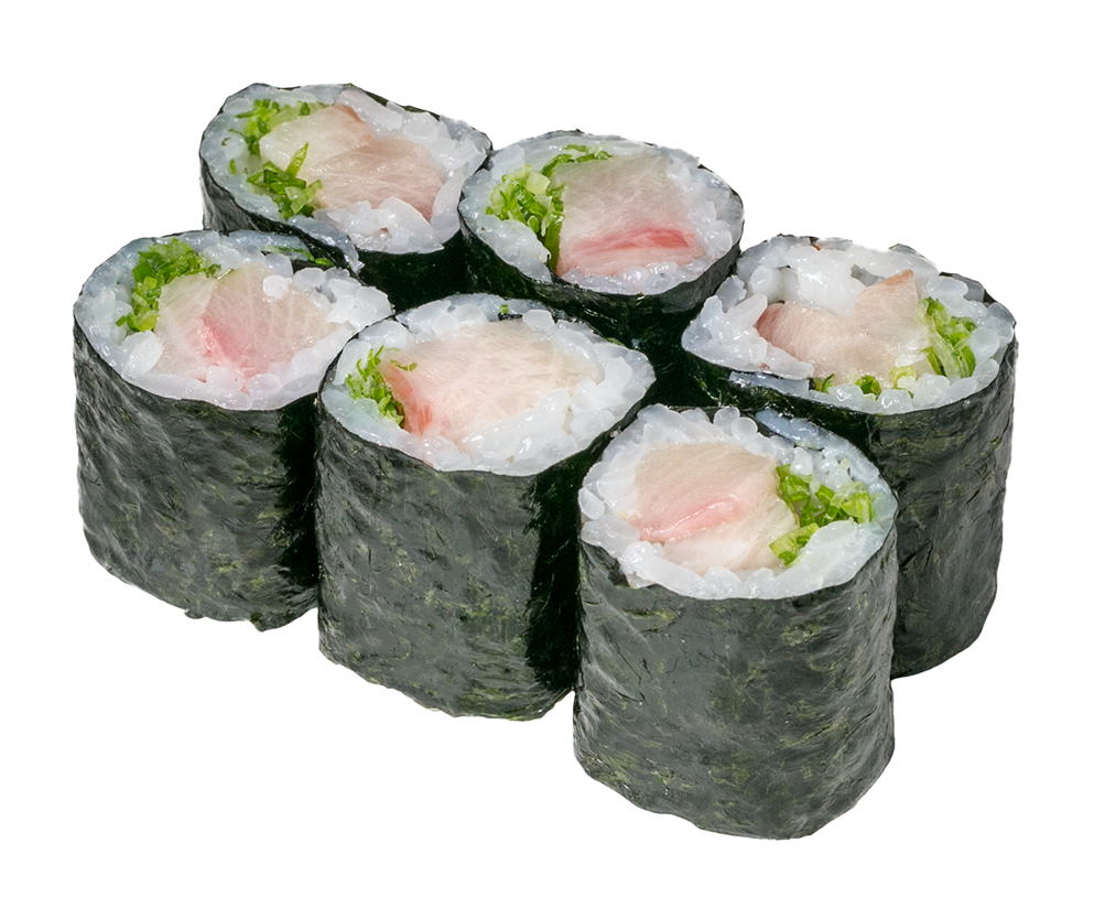 Order Yellowtail and Scallion Maki food online from Yamato store, Brighton on bringmethat.com