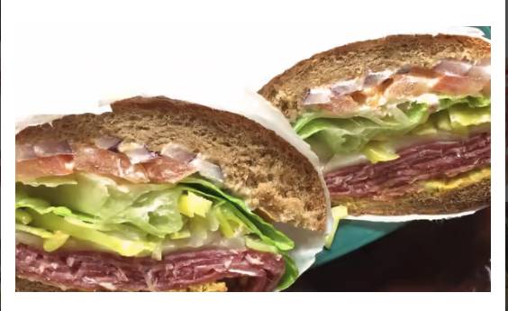 Order Salami Ultimate Sandwich food online from The Ultimate Deli Cafe store, Newark on bringmethat.com