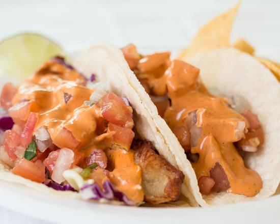Order 2 Fish Tacos food online from Durango Taco Shop store, Las Vegas on bringmethat.com