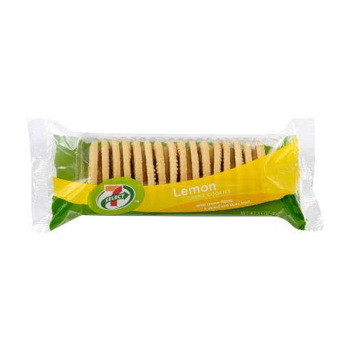 Order 7-Select Lemon Crème Cookies 3.5oz food online from 7-Eleven store, Nephi on bringmethat.com