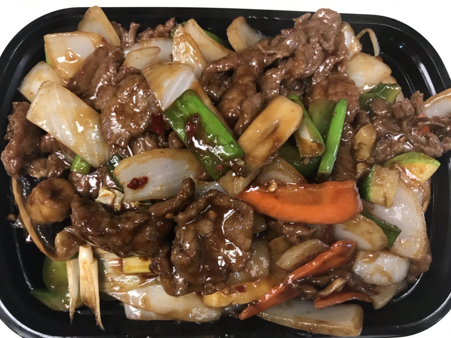 Order 79. Large Mongolian Beef蒙古牛（大 food online from JJ China store, Morrisville on bringmethat.com