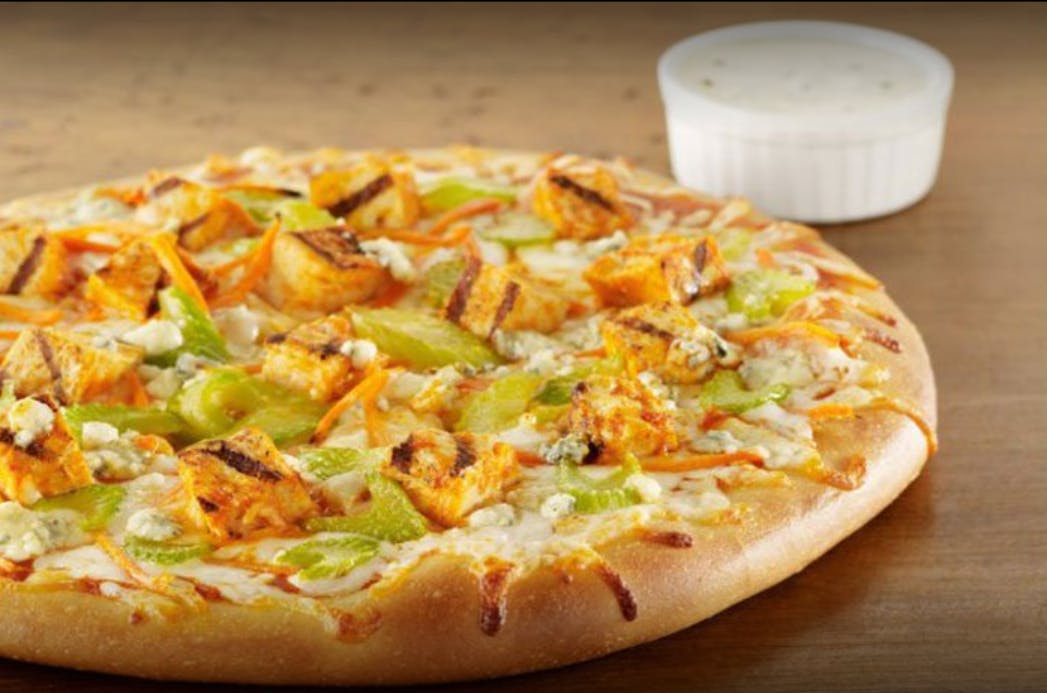 Order Buffalo Chicken Pizza - Small 12'' food online from Mike's Pizza store, Philadelphia on bringmethat.com