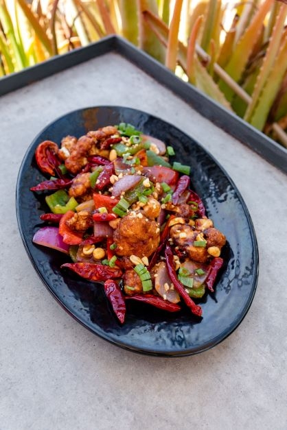 Order Kung Pao Cauliflower food online from The Social List store, Long Beach on bringmethat.com
