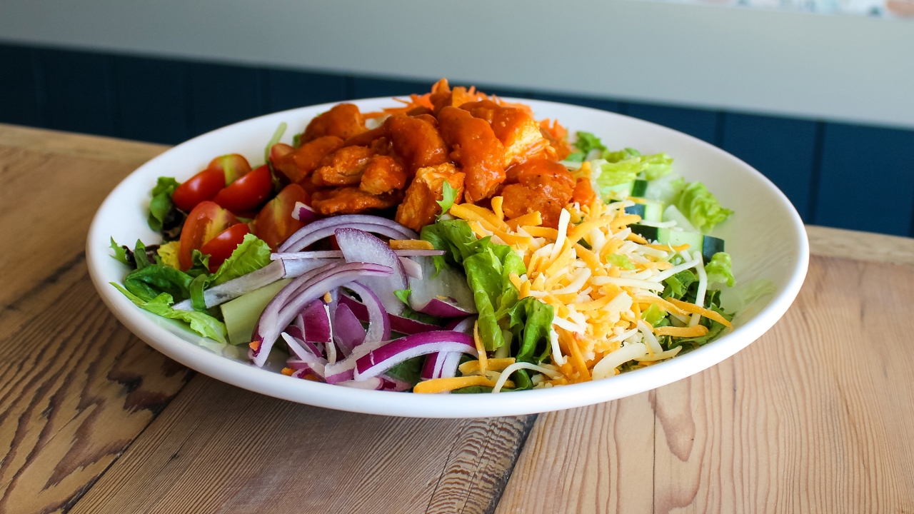 Order Buffalo Chicken Salad food online from Spinners store, Albany on bringmethat.com