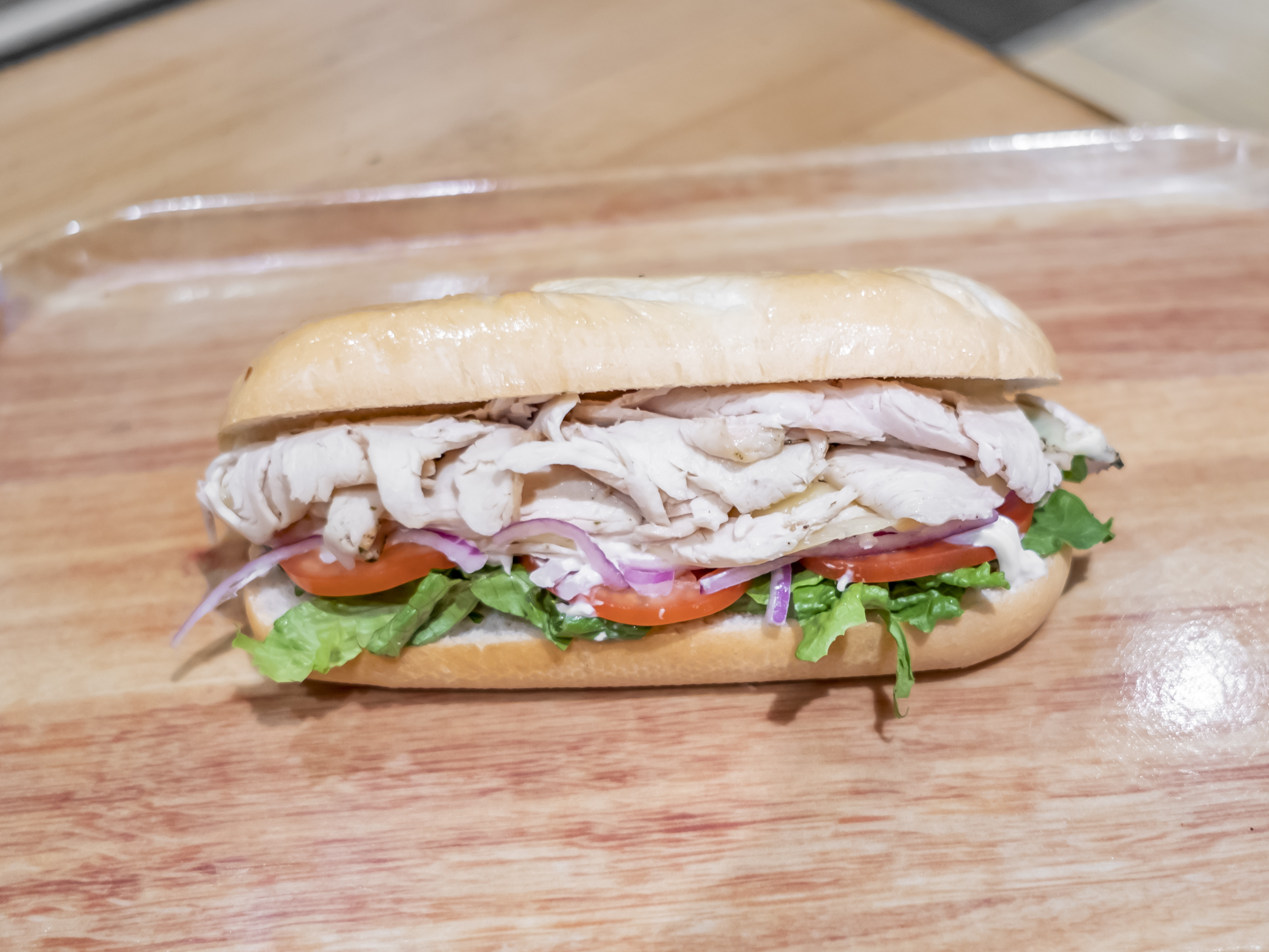 Order Smoked Spicy Turkey Sandwich food online from The California Way store, Tinley Park on bringmethat.com