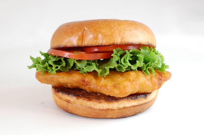 Order Alaskan Cod Sandwich food online from Basic Burger store, Arlington on bringmethat.com