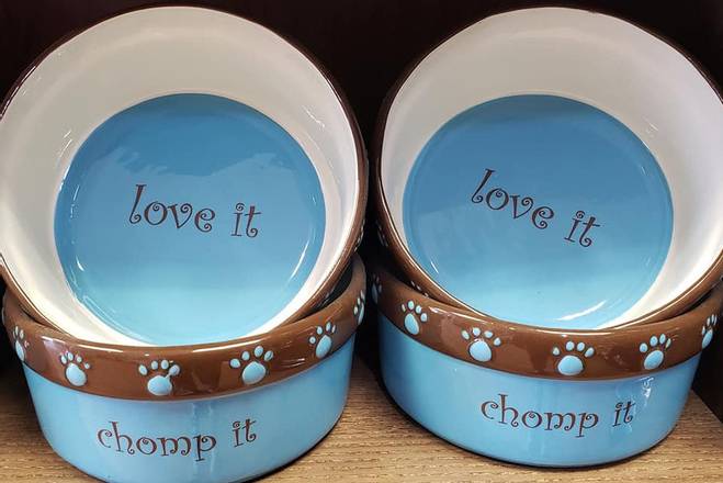 Order Zack & Zoey Love It Bowl Blue (40 oz) food online from What The Fluff? Pet Store & More! Llc store, Woodridge on bringmethat.com