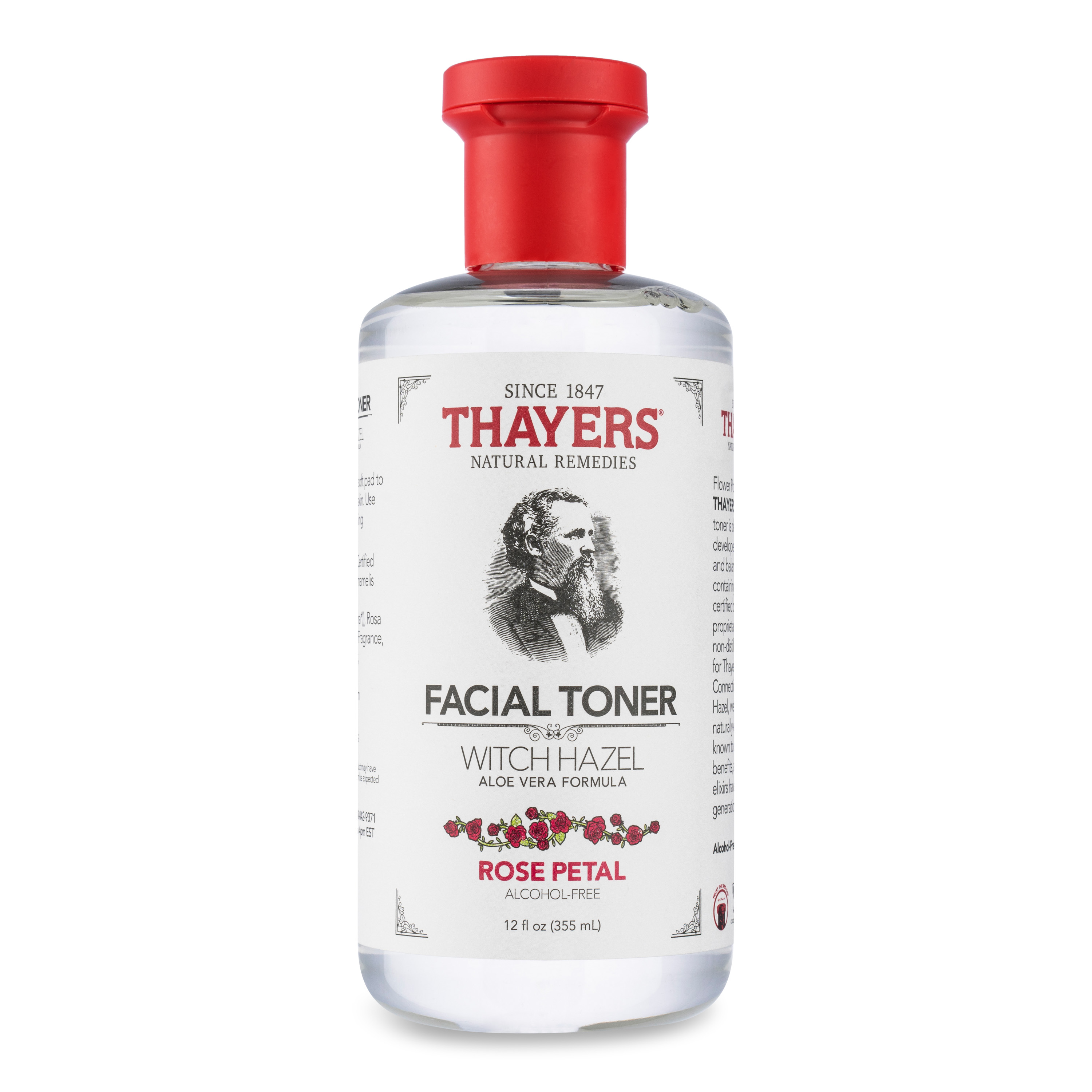 Order Thayers Witch Hazel Toner with Aloe Vera, Alcohol-Free, Rose Petal - 12 oz food online from Rite Aid store, REEDLEY on bringmethat.com