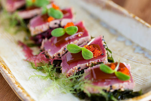 Order Tuna Tataki food online from Nikko store, Tarrytown on bringmethat.com