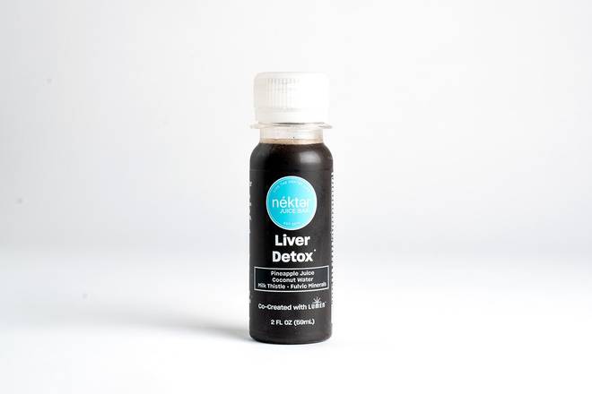 Order Liver Detox Shot Power 40 (Bottled) food online from Nekter Juice Bar store, Napa on bringmethat.com