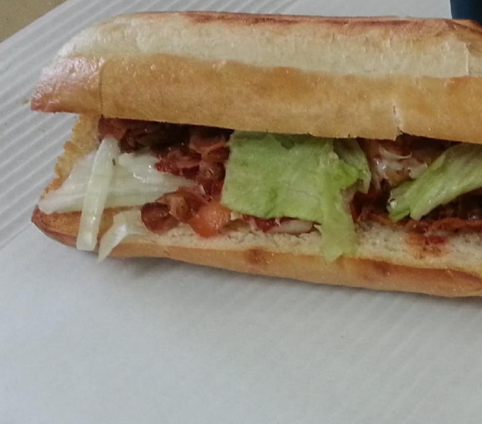 Order BLT Sub - 8" food online from Pizza Brothers Inc store, Marion on bringmethat.com