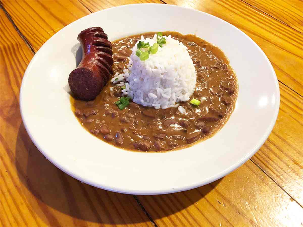 Order Louisiana Red Beans and Rice food online from Cajun Crab store, Irving on bringmethat.com