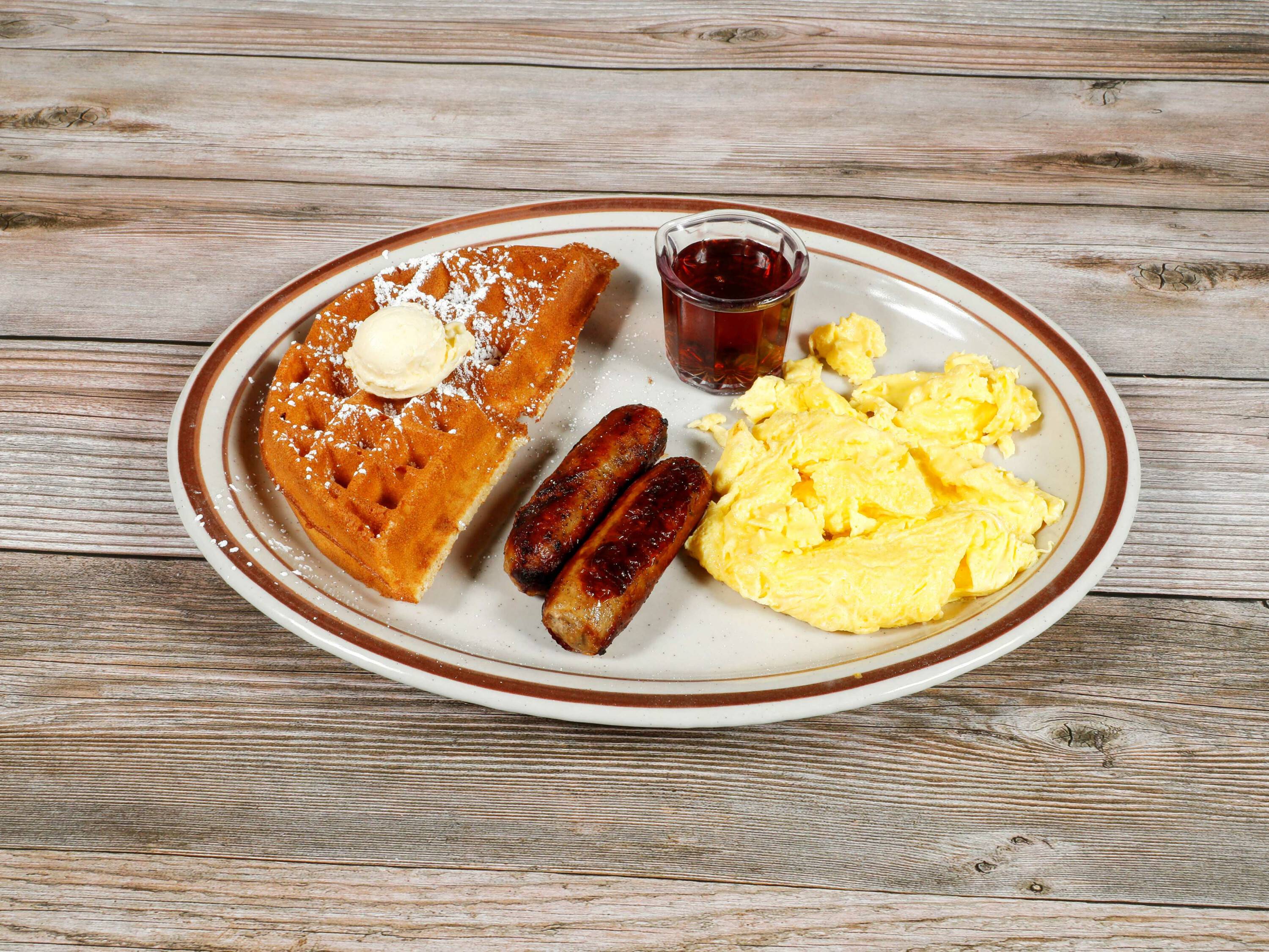Order Waffle Combo food online from Farmers Skillet store, Chico on bringmethat.com