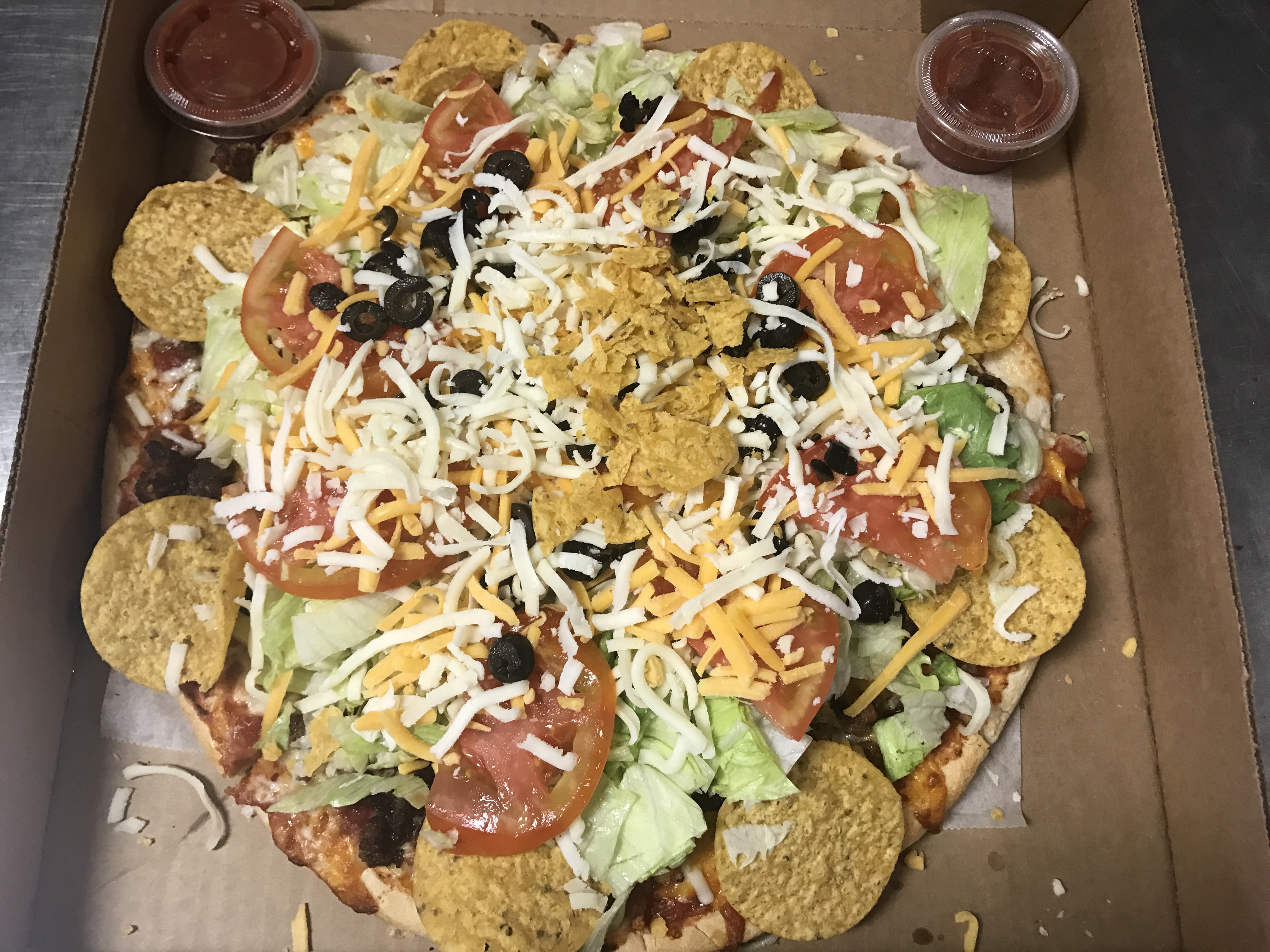 Order Taco Supreme food online from Country Style Pizza store, Bridgeville on bringmethat.com