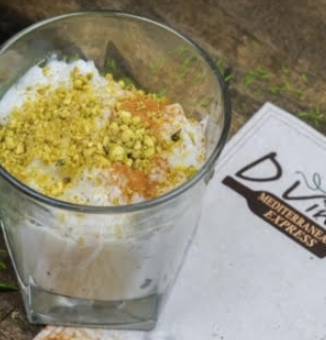 Order Rice Pudding food online from Dvine Mediterranean store, Corona on bringmethat.com