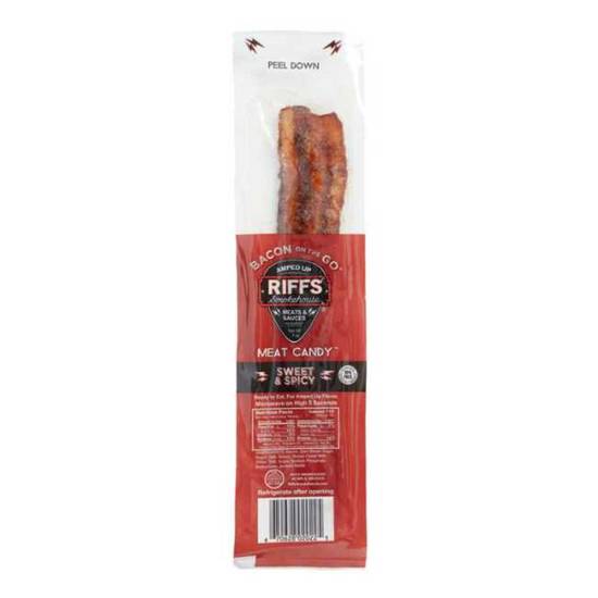 Order Riffs - Bacon On The Go - Sweet & Spicy food online from IV Deli Mart store, Goleta on bringmethat.com