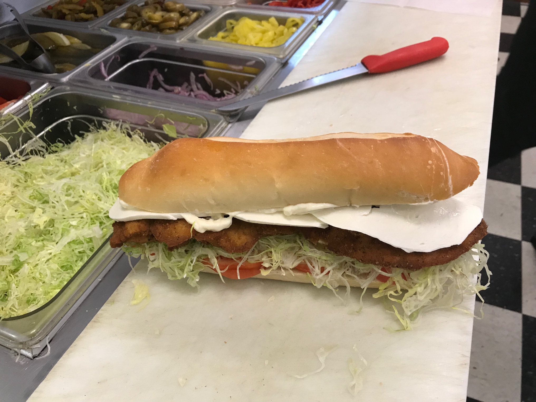 Order 7. Big H Hoagie food online from Christopher Deli & Caterers store, Mount Holly on bringmethat.com
