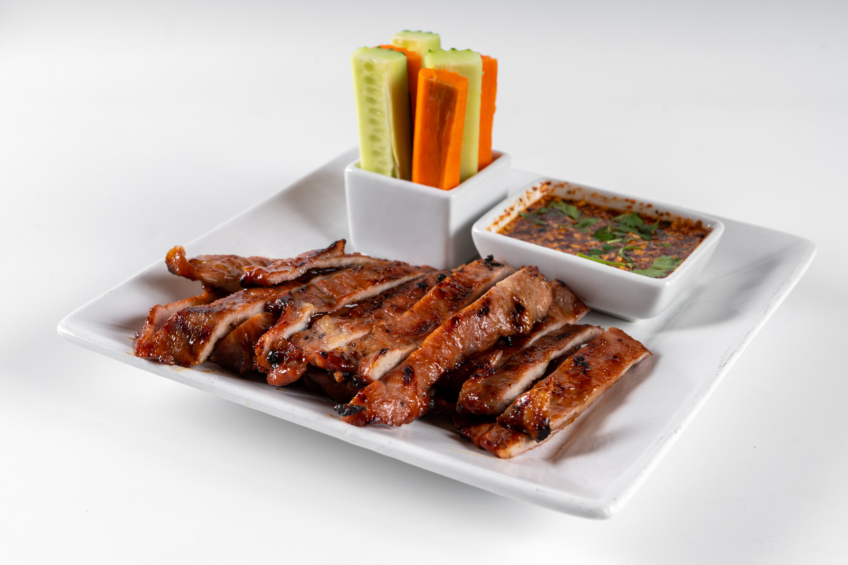 Order Thai BBQ Pork food online from Natalee thai cuisine store, Los Angeles on bringmethat.com