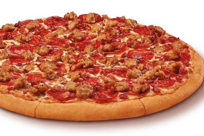 Order Three Meat Treat Pizza food online from Little Caesars store, East Stroudsburg on bringmethat.com