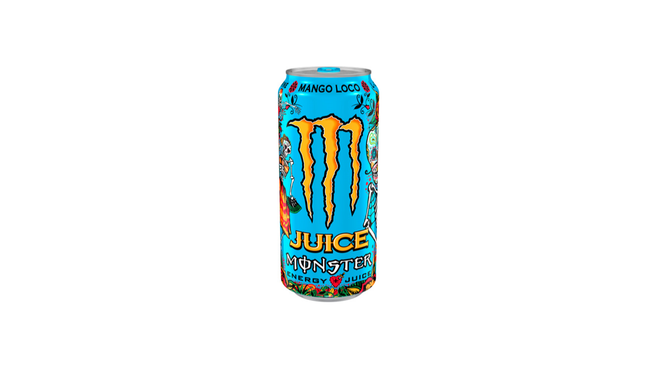 Order Monster Mango Loco 16 oz food online from Rebel store, Las Vegas on bringmethat.com