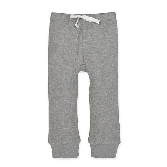 Order Burt's Bees Baby® Newborn Quilted Bee Pant in Grey food online from Bed Bath & Beyond store, Lancaster on bringmethat.com