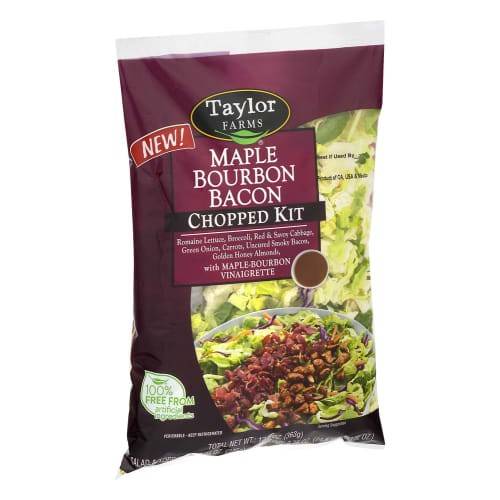 Order Taylor Farms · Maple Bourbon Bacon Chopped Salad Kit (12.8 oz) food online from Tom Thumb Express store, Arlington on bringmethat.com
