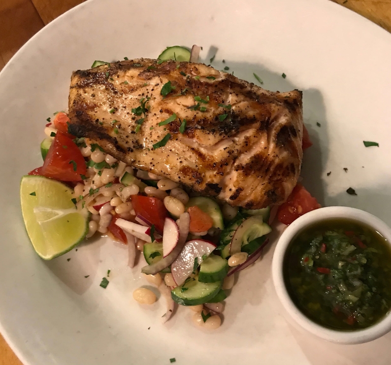 Order Grilled Atlantic Salmon food online from Sidebar store, Oakland on bringmethat.com