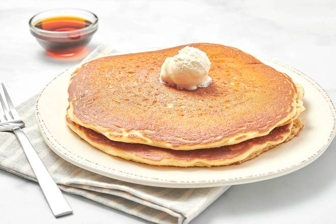Order Two Multigrain Pancakes food online from First Watch store, Webster on bringmethat.com