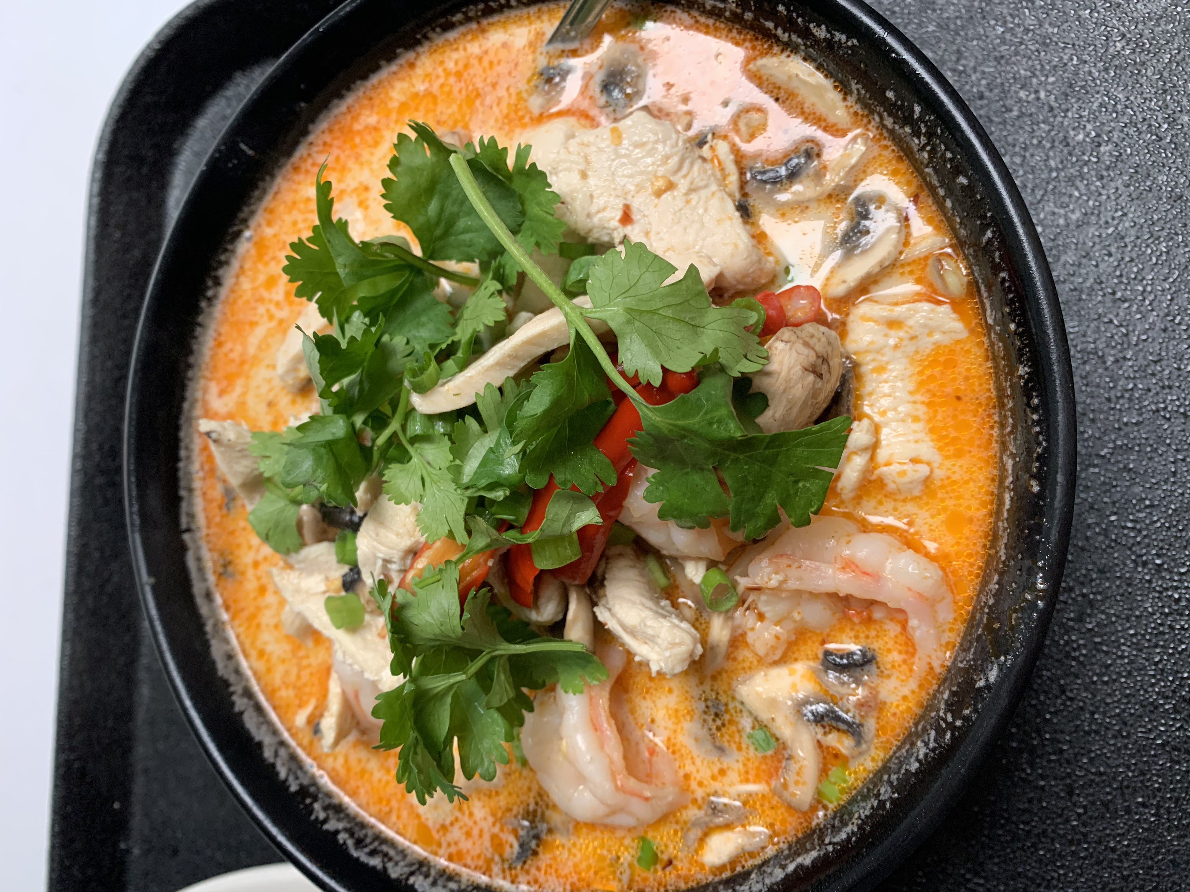 Order Tom Yum Noodle Soup food online from Rice Thai Cuisine store, Ventura on bringmethat.com