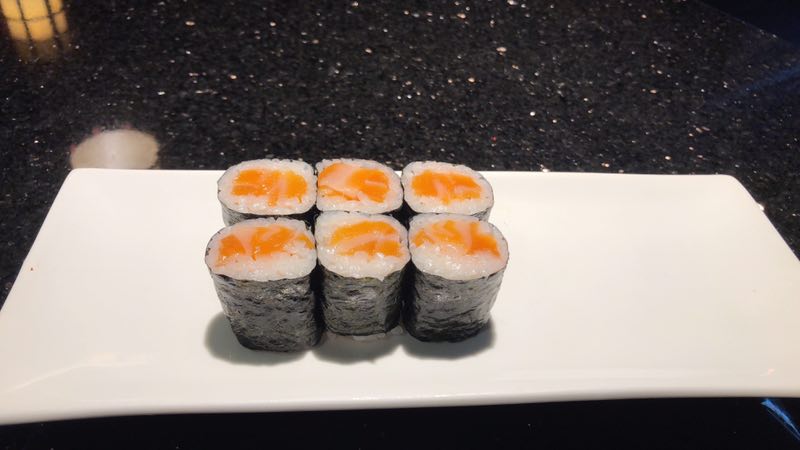 Order Salmon Roll food online from Mizu Japanese Sushi Cuisine store, Farmingdale on bringmethat.com