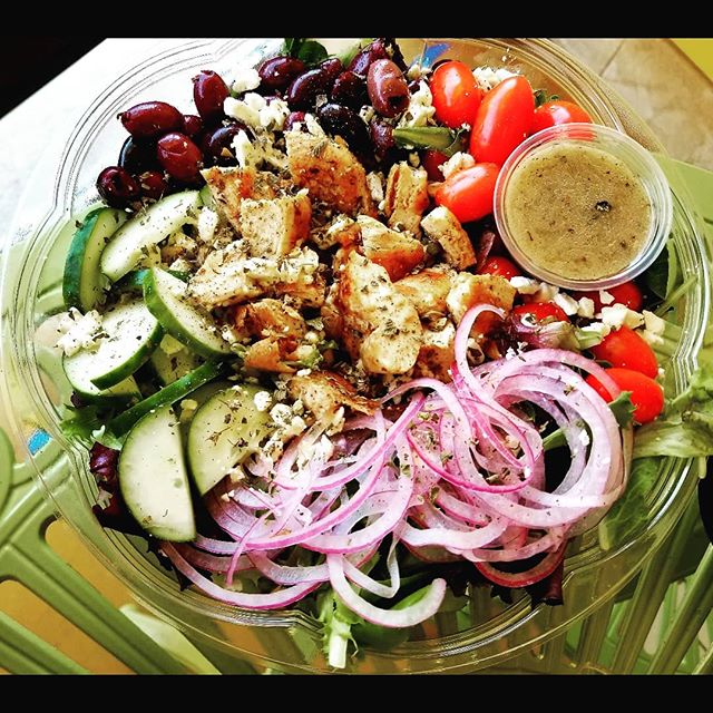 Order Grilled Chicken Breast Salad food online from The Bee Hive Market and Deli store, Whittier on bringmethat.com