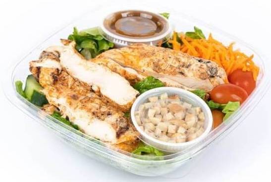 Order Wall St Chicken Salad food online from Fialkoff Kosher Pizza store, Lawrence on bringmethat.com