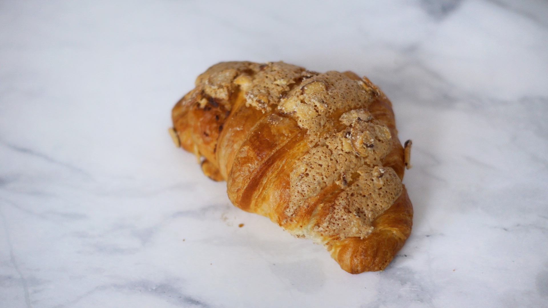 Order Almond Croissant food online from Veritable store, New York on bringmethat.com