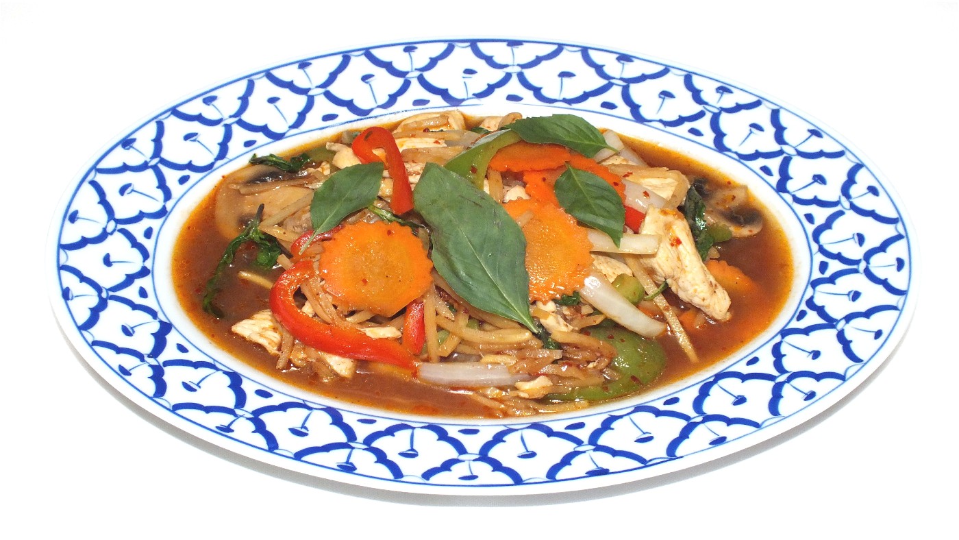 Order E15. Pad Nam Prik Pow food online from Ruang Thai Restaurant store, Plano on bringmethat.com