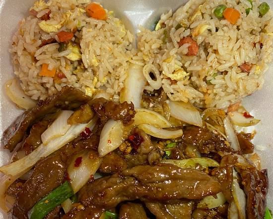 Order Individual Combo Dinner E food online from Asian Wok store, Lynnwood on bringmethat.com