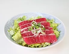 Order Tuna Tataki Salad Bowl food online from Fuji Grill store, Orange on bringmethat.com