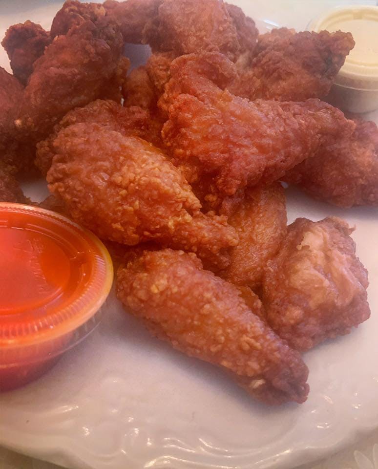 Order Hot Wings - 12 Pieces food online from Mystic Restaurant store, North Wales on bringmethat.com