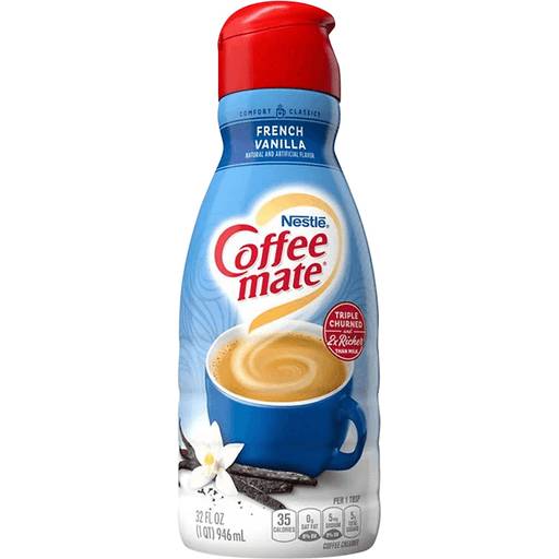 Order Coffee Mate French Vanilla Creamer  (32 OZ) 140320 food online from BevMo! store, Greenbrae on bringmethat.com