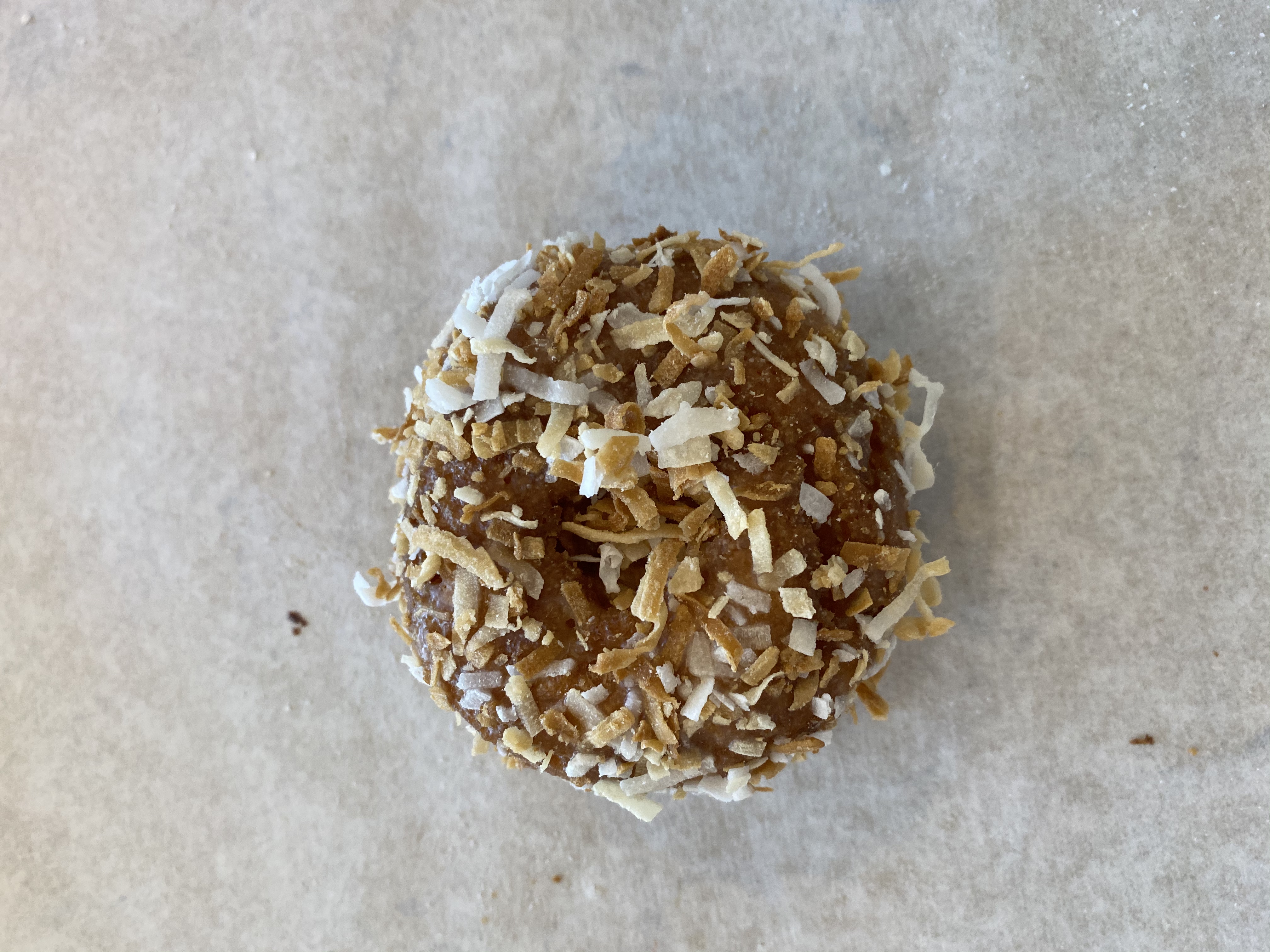 Order Coconut Donut food online from Sesame Donuts store, Portland on bringmethat.com