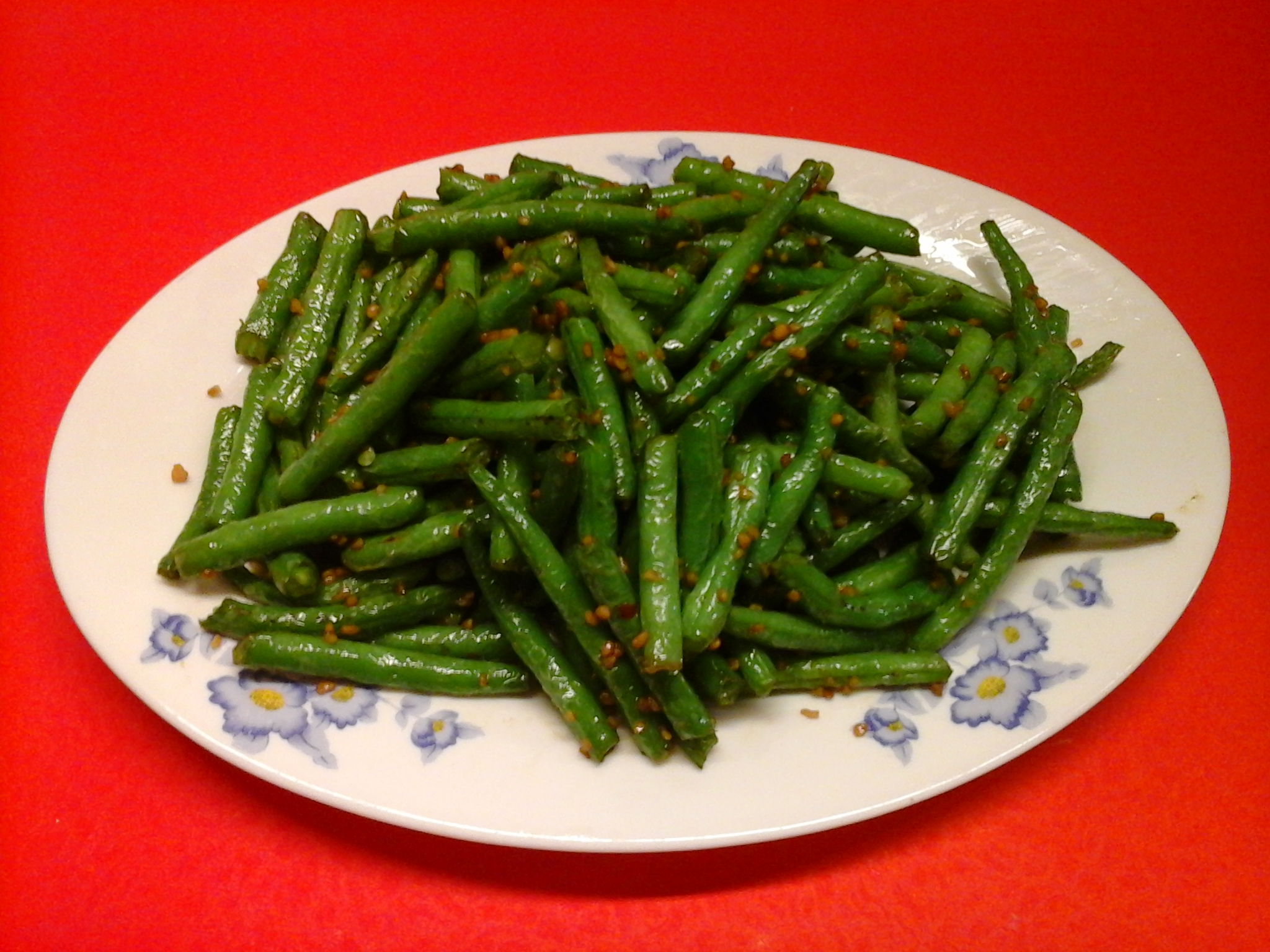 Order Dry Cooked String Beans food online from New Bamboo Kitchen store, Alameda on bringmethat.com