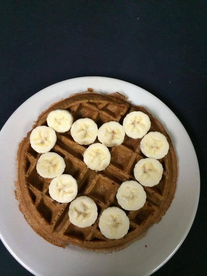 Order Banana Waffle food online from Cafe Cappuccino store, Waco on bringmethat.com