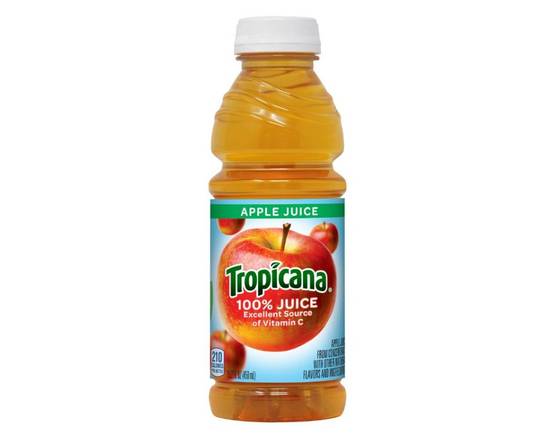 Order Tropicana Apple Juice - 15.2oz Bottle food online from Emiliano's Pizza store, Willow Grove on bringmethat.com